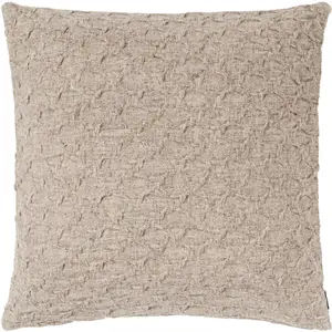 Burel Factory - Pied de Coq - Pudebetræk - Beige - 45x45 cm